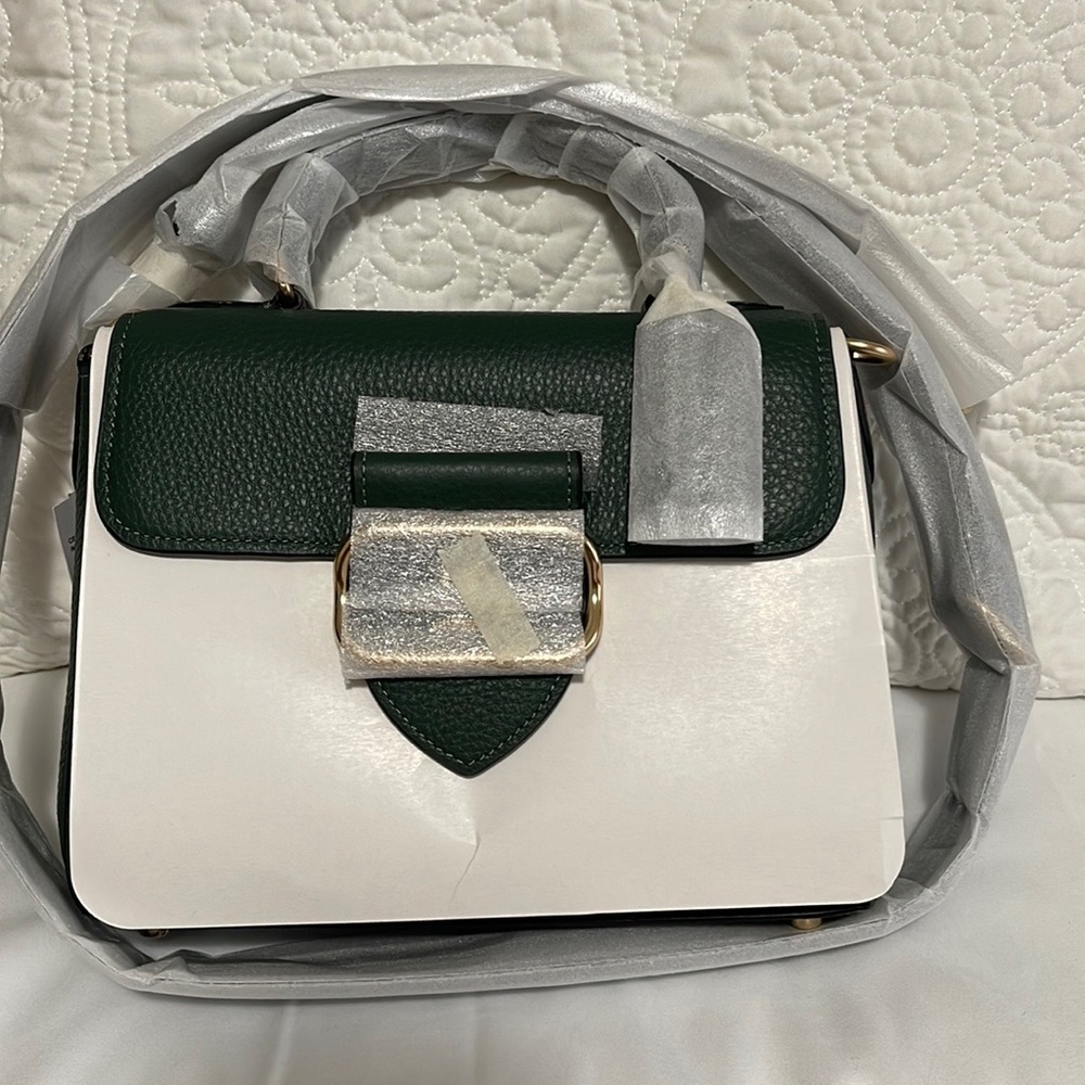 Coach snake Embossed trim Morgan top Handle